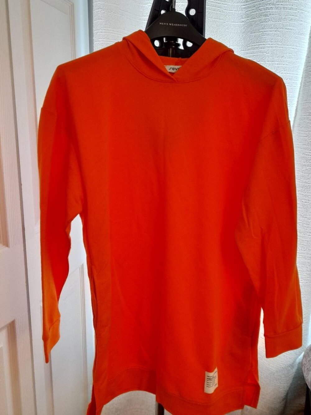 Long Orange Sweatshirt
